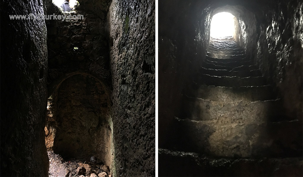 тоннель в крепость Алара